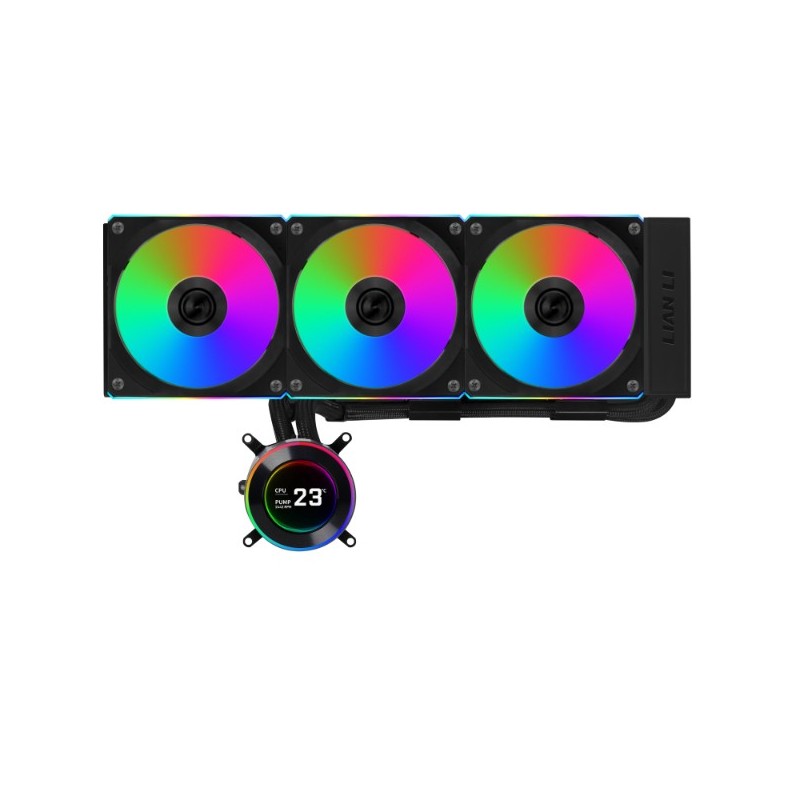 Dissipatore A Liquido Lian Li HYDROSHIFT II LCD-C 360CL ARGB 360mm Nero Dissipatore A Liquido Lian Li HYDROSHIFT II LCD-C 360CL ARGB 360mm Nero