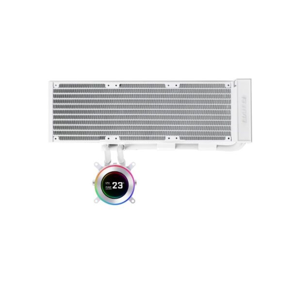 Dissipatore A Liquido Lian Li HYDROSHIFT II LCD-C 360N Fanless ARGB 360mm Bianco
