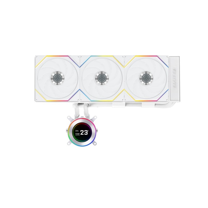 Dissipatore A Liquido Lian Li HYDROSHIFT II LCD-C 360TL ARGB 360mm Bianco Dissipatore A Liquido Lian Li HYDROSHIFT II LCD-C 360TL ARGB 360mm Bianco