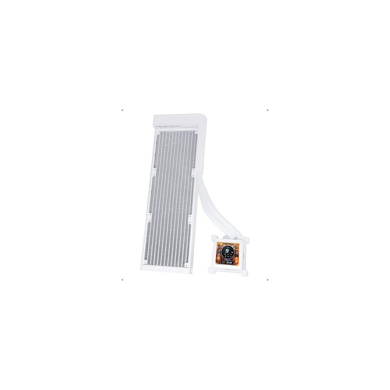 Dissipatore A Liquido Lian Li Hydroshift LCD 360 Fanless Bianco Dissipatore A Liquido Lian Li Hydroshift LCD 360 Fanless Bianco