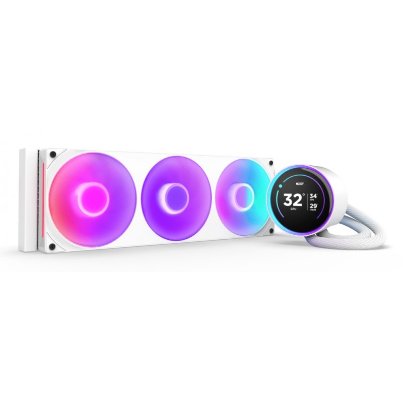 Dissipatore A Liquido NZXT Kraken Elite 360 RGB Bianco Dissipatore A Liquido NZXT Kraken Elite 360 RGB Bianco