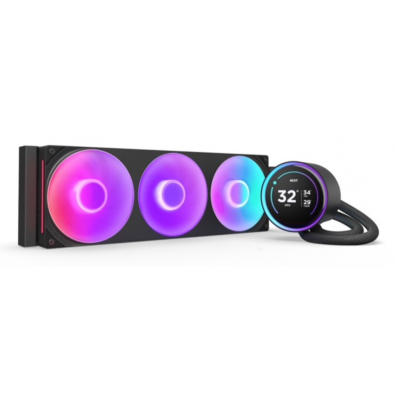 Dissipatore A Liquido NZXT Kraken Elite 360mm RGB Nero Dissipatore A Liquido NZXT Kraken Elite 360mm RGB Nero