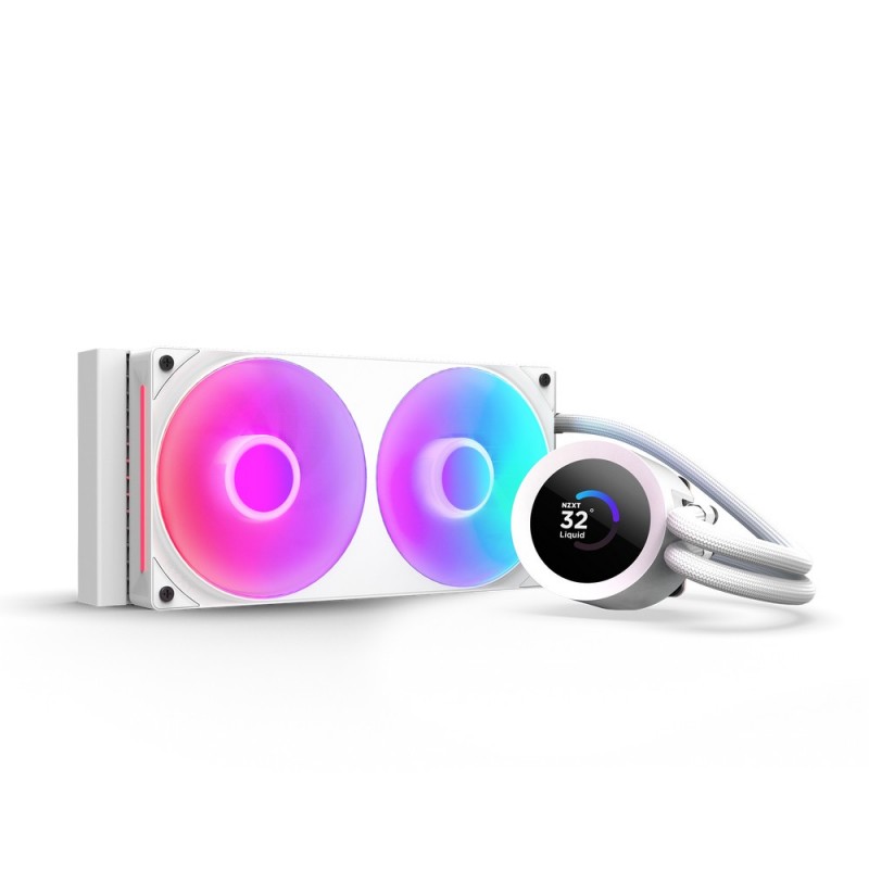 Dissipatore a Liquido NZXT Kraken Plus 240 RGB 240mm Bianco Dissipatore a Liquido NZXT Kraken Plus 240 RGB 240mm Bianco