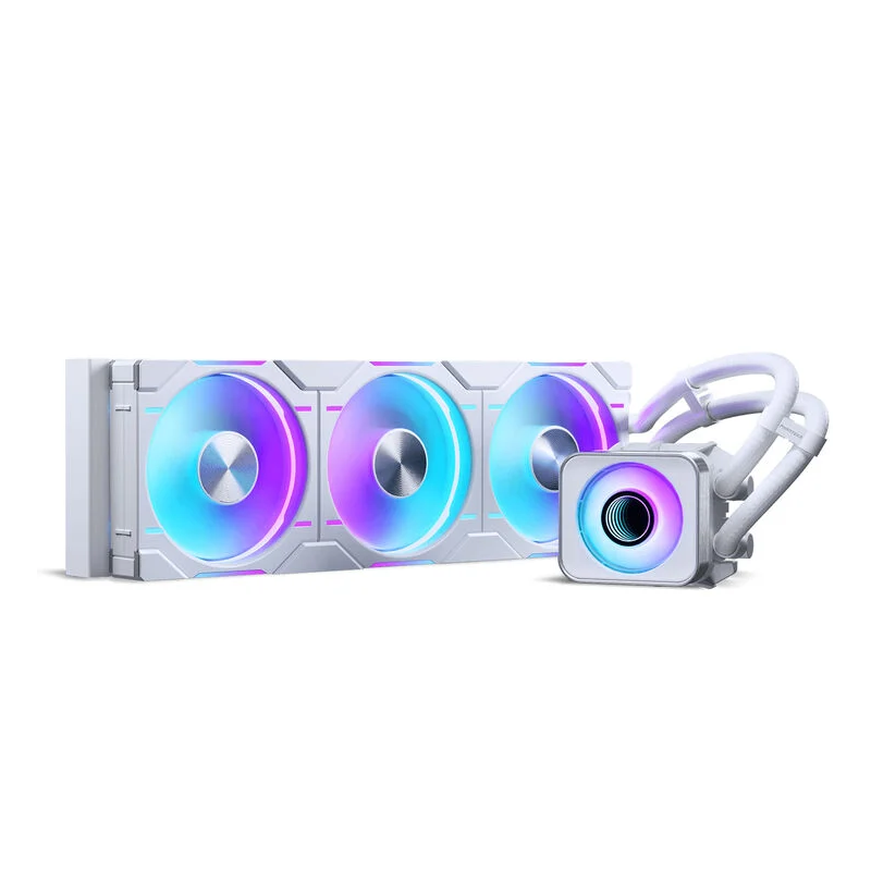 Dissipatore A Liquido Phanteks GLACIER ONE 360D30 X2 DRGB 360 mm Bianco Dissipatore A Liquido Phanteks GLACIER ONE 360D30 X2 DRGB 360 mm Bianco