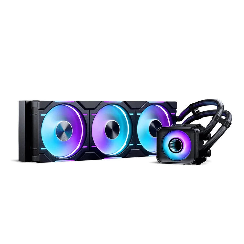 Dissipatore A Liquido Phanteks GLACIER ONE 360D30 X2 DRGB 360 mm Nero Dissipatore A Liquido Phanteks GLACIER ONE 360D30 X2 DRGB 360 mm Nero