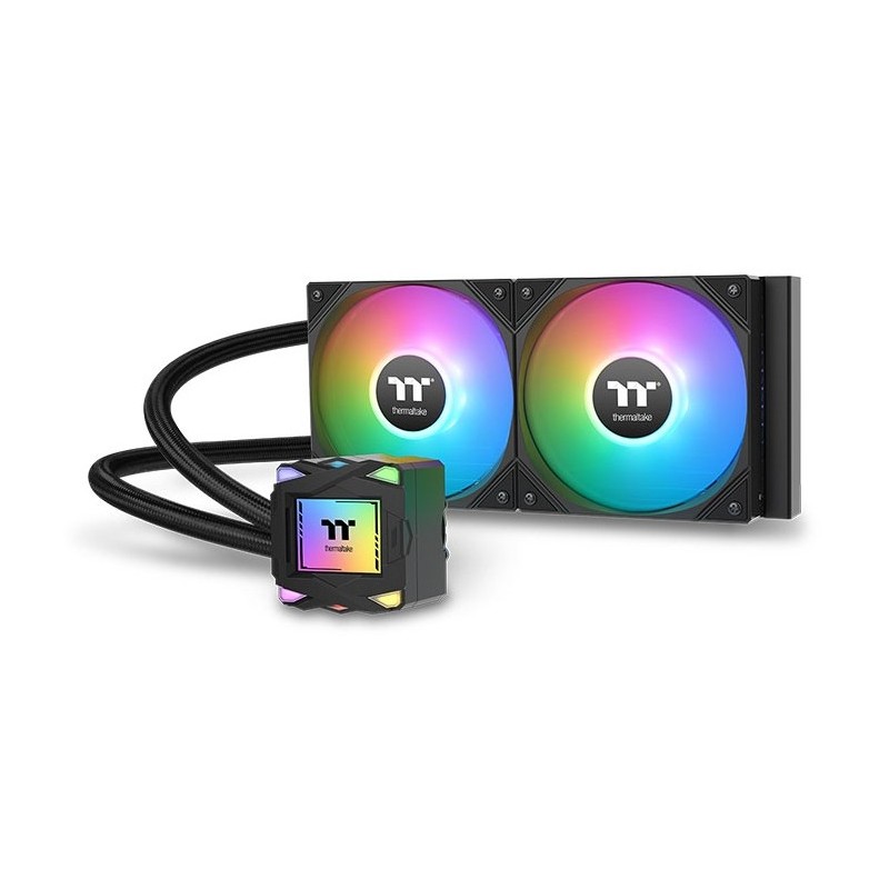 Dissipatore A Liquido Thermaltake LA240 ARGB Nero Dissipatore A Liquido Thermaltake LA240 ARGB Nero