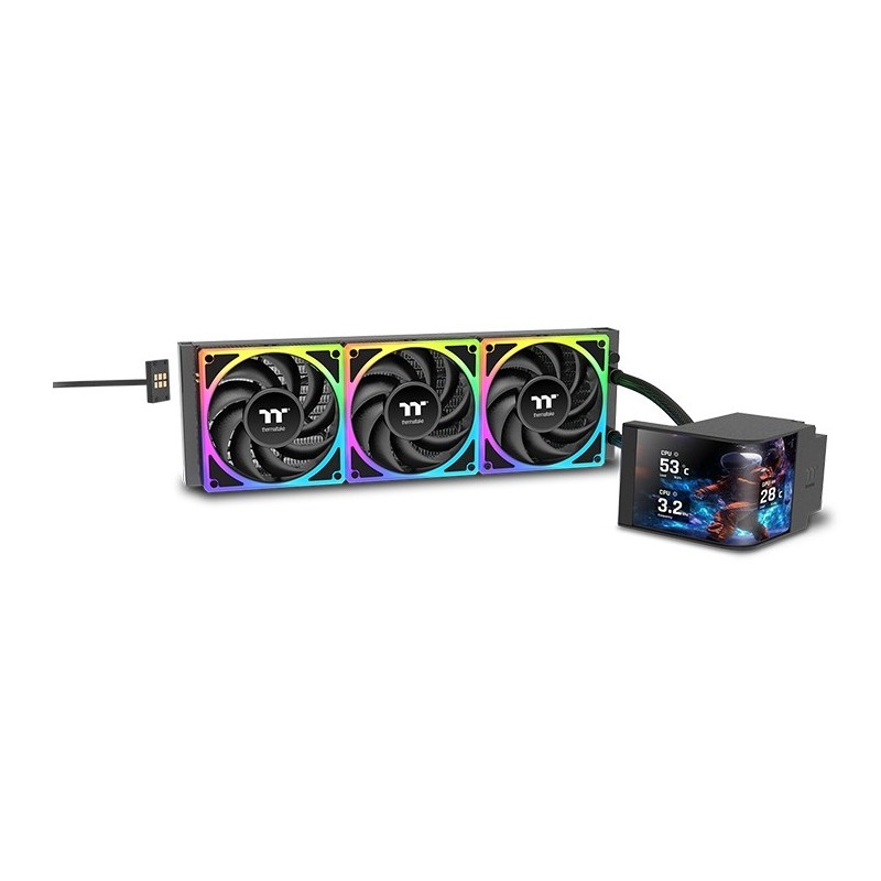 Dissipatore a Liquido Thermaltake MAGCurve 360 Ultra RGB 360mm Nero Dissipatore a Liquido Thermaltake MAGCurve 360 Ultra RGB 360mm Nero