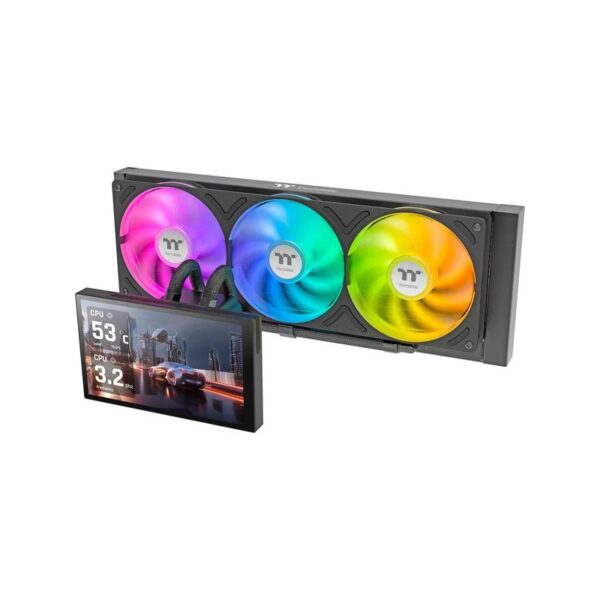 Dissipatore a Liquido Thermaltake ST360 Ultra LCD ARGB 360mm Nero