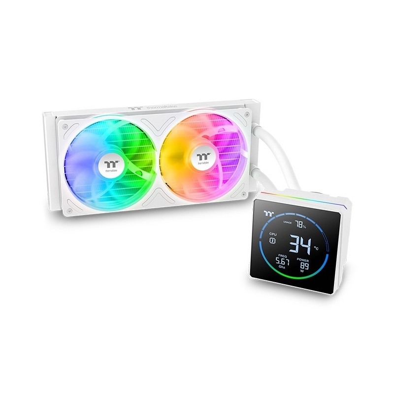 Dissipatore A Liquido Thermaltake TH240-S V3 ARGB Bianco Dissipatore A Liquido Thermaltake TH240-S V3 ARGB Bianco