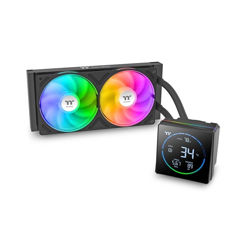 Dissipatore A Liquido Thermaltake TH240-S V3 ARGB Nero Dissipatore A Liquido Thermaltake TH240-S V3 ARGB Nero