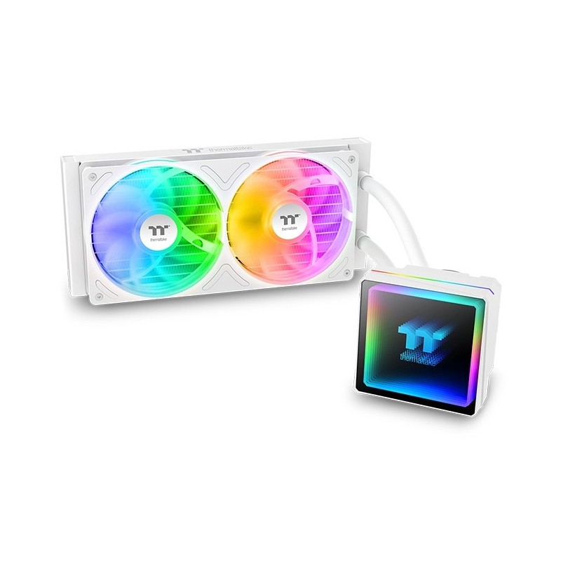 Dissipatore A Liquido Thermaltake TH240 V3 ARGB Bianco Dissipatore A Liquido Thermaltake TH240 V3 ARGB Bianco