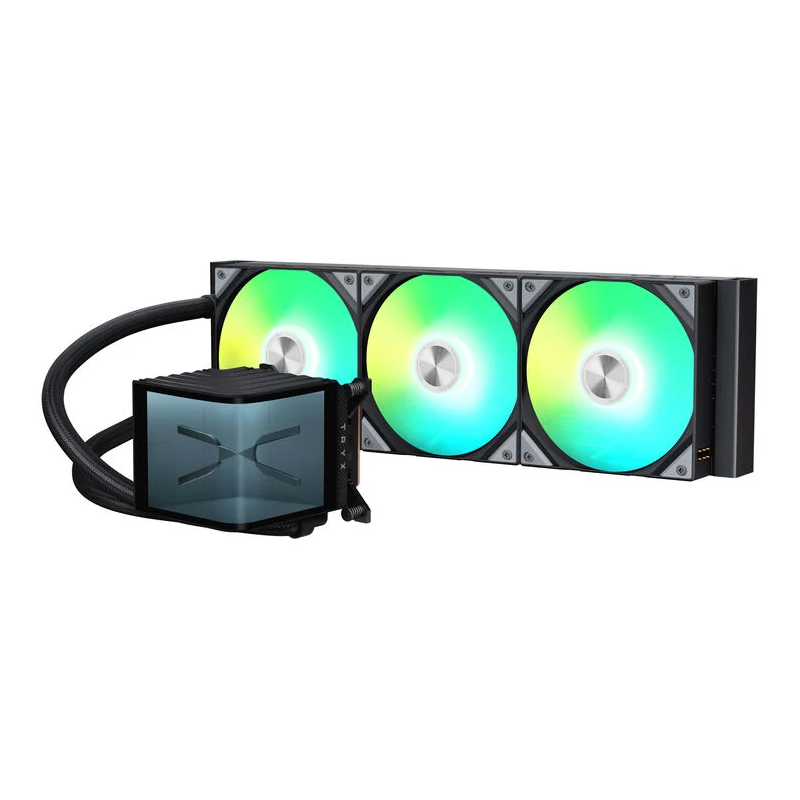 Dissipatore A Liquido TRYX PANORAMA 360 3D-AMOLED-Display 360mm ARGB Nero Dissipatore A Liquido TRYX PANORAMA 360 3D-AMOLED-Display 360mm ARGB Nero