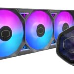 Dissipatore Cooler Master MasterLiquid Atmos II 360 Pixel LED Black Processore Kit di raffreddamento a liquido 12 cm Nero