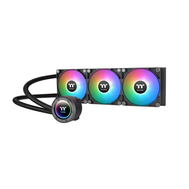 Dissipatore A Liquido ThermalTake TH420 V2 ARGB Sync All-In-One 420 mm Nero Dissipatore A Liquido ThermalTake TH420 V2 ARGB Sync All-In-One 420 mm Nero