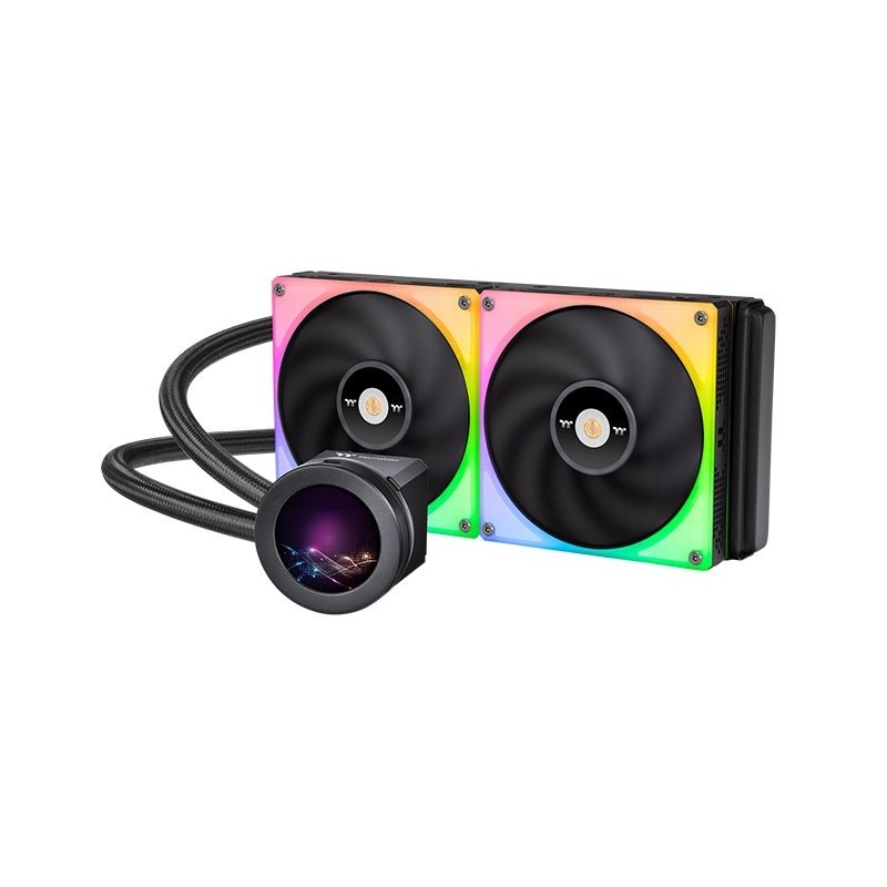 Dissipatore A Liquido ThermalTake TOUGHLIQUID Ultra 280 RGB All-In-One 280 mm Nero Dissipatore A Liquido ThermalTake TOUGHLIQUID Ultra 280 RGB All-In-One 280 mm Nero