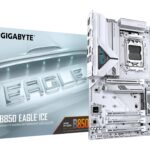 Scheda Madre Gigabyte GA-B850 EAGLE ICE ATX DDR5 Socket AM5 Bianco