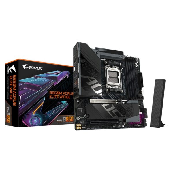 Scheda Madre Gigabyte GA-B850M A ELT WF6E Micro-ATX DDR5 Socket AM5
