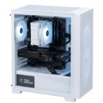 PC Precision SHOGUN – AMD Radeon RX 9060 XT 8GB, Bianco