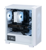 PC Precision SHOGUN – AMD Radeon RX 9060 XT 8GB, Bianco