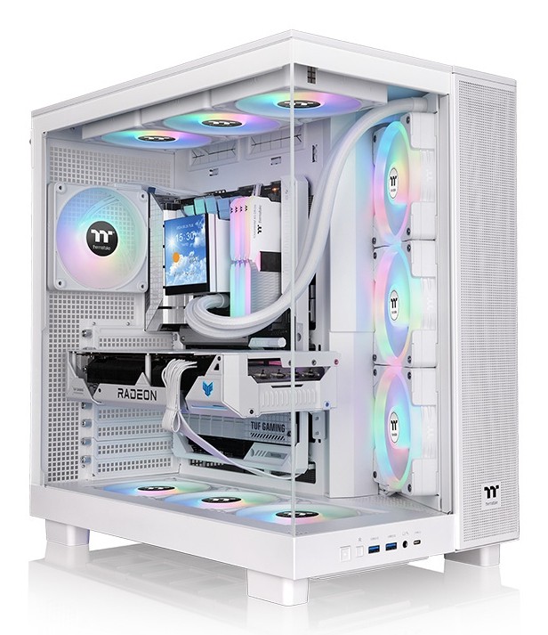 Case Thermaltake View 380 XL TG ARGB Snow White Case Thermaltake View 380 XL TG ARGB Snow White