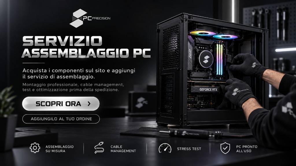 Servizio Assemblaggio PC — PC Precision Servizio Assemblaggio PC | PC Precision