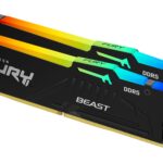 Ram Kingston Fury Beast DDR5 6000Mhz (2x32) 64GB rgb nero xmp expo CL30