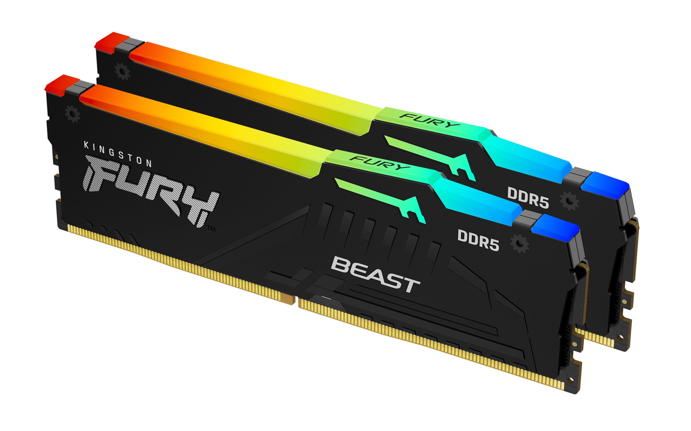 Ram Kingston Fury Beast DDR5 6000Mhz (2x32) 64GB rgb nero xmp expo CL30 Ram Kingston Fury Beast DDR5 6000Mhz (2x32) 64GB rgb nero xmp expo CL30