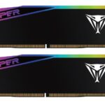 Ram Patriot Viper Elite 5 Ultra DDR5 6400Mhz 32GB (2x16) RGB CL32 XMP/EXPO Nero