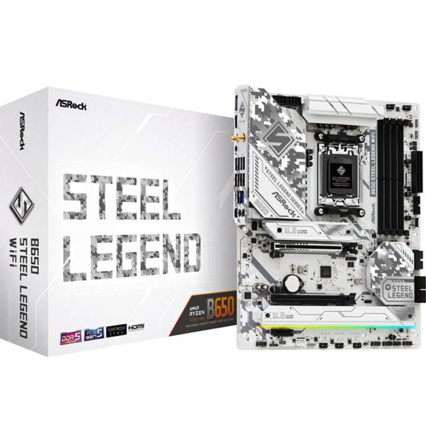 Scheda Madre ASRock B650 Steel Legend WiFi Socket AM5 DDR5