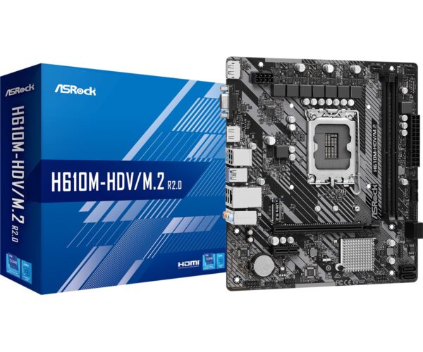 Scheda Madre ASROCK H610M-HDV/M.2 R2.0 socket 1700