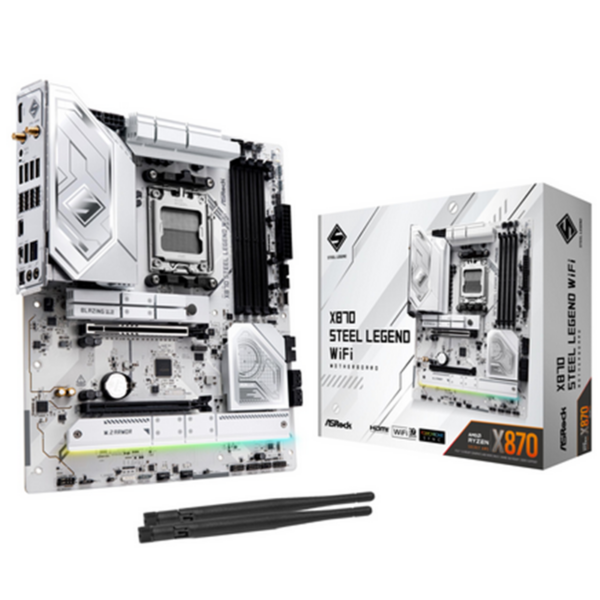 Scheda Madre ASRock X870 Steel Legend WiFi Socket AM5