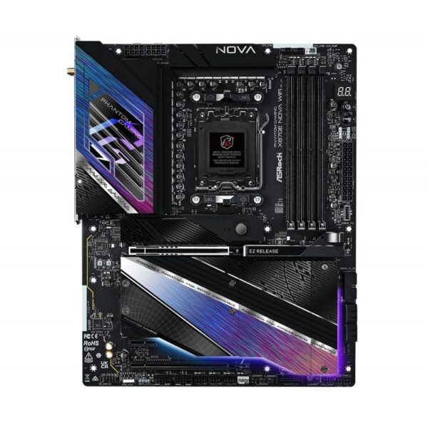 Scheda Madre ASRock X870E Nova Phantom Gaming WiFi AMD X870E Socket AM5 DDR5 2