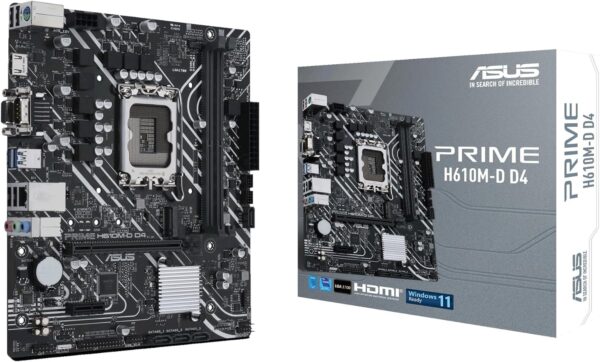 Scheda Madre ASUS PRIME H610M-D D4 socket 1700