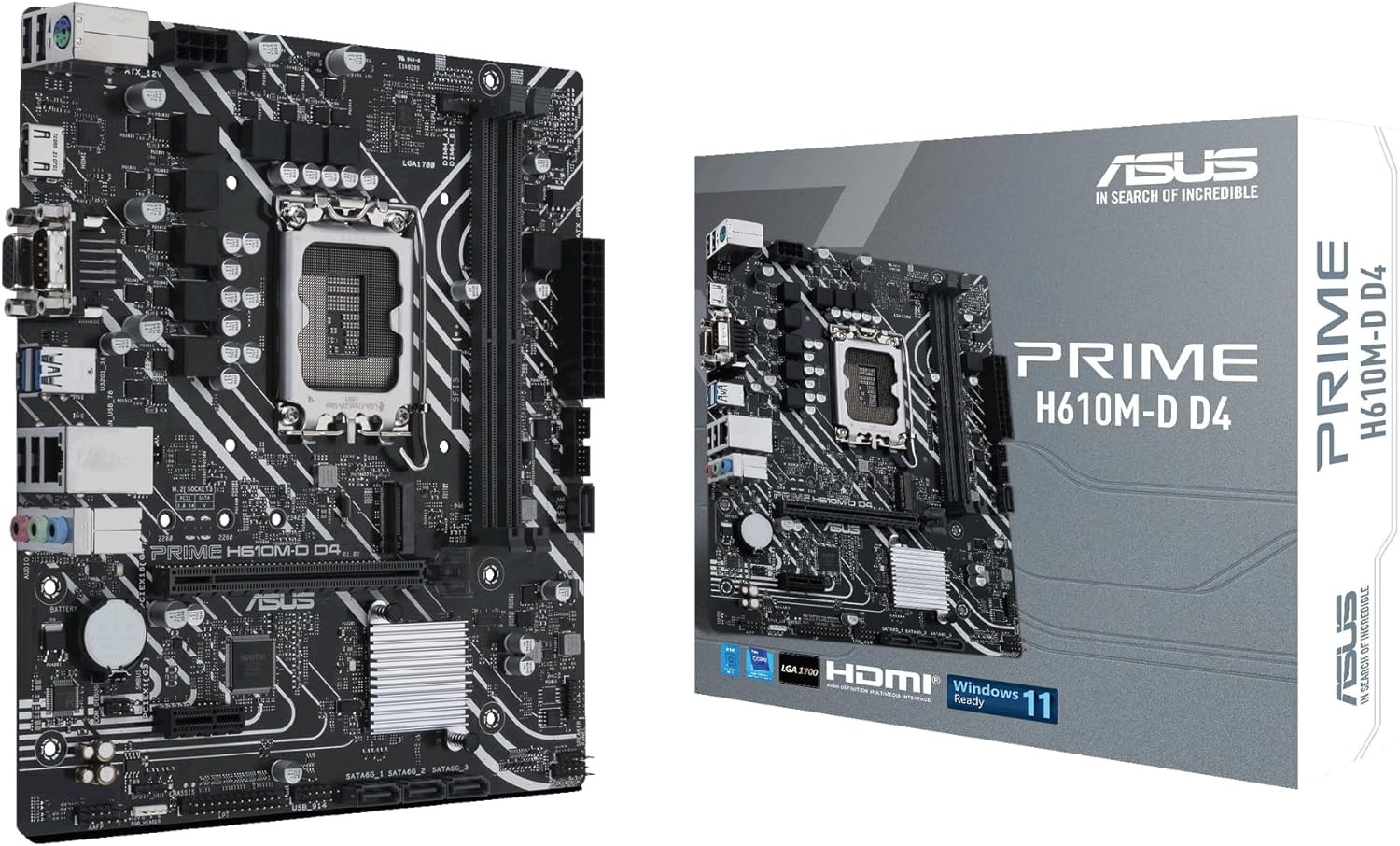 Scheda Madre ASUS PRIME H610M-D D4 socket 1700 Scheda Madre ASUS PRIME H610M-D D4 socket 1700