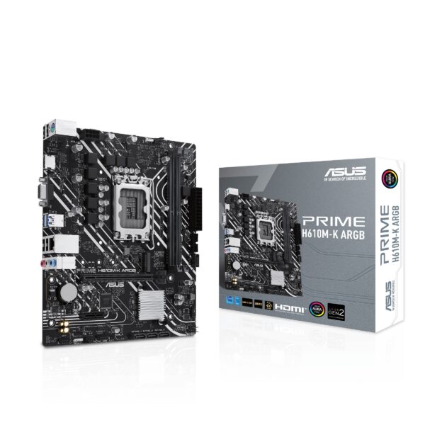 Scheda Madre ASUS PRIME H610M-K ARGB socket 1700