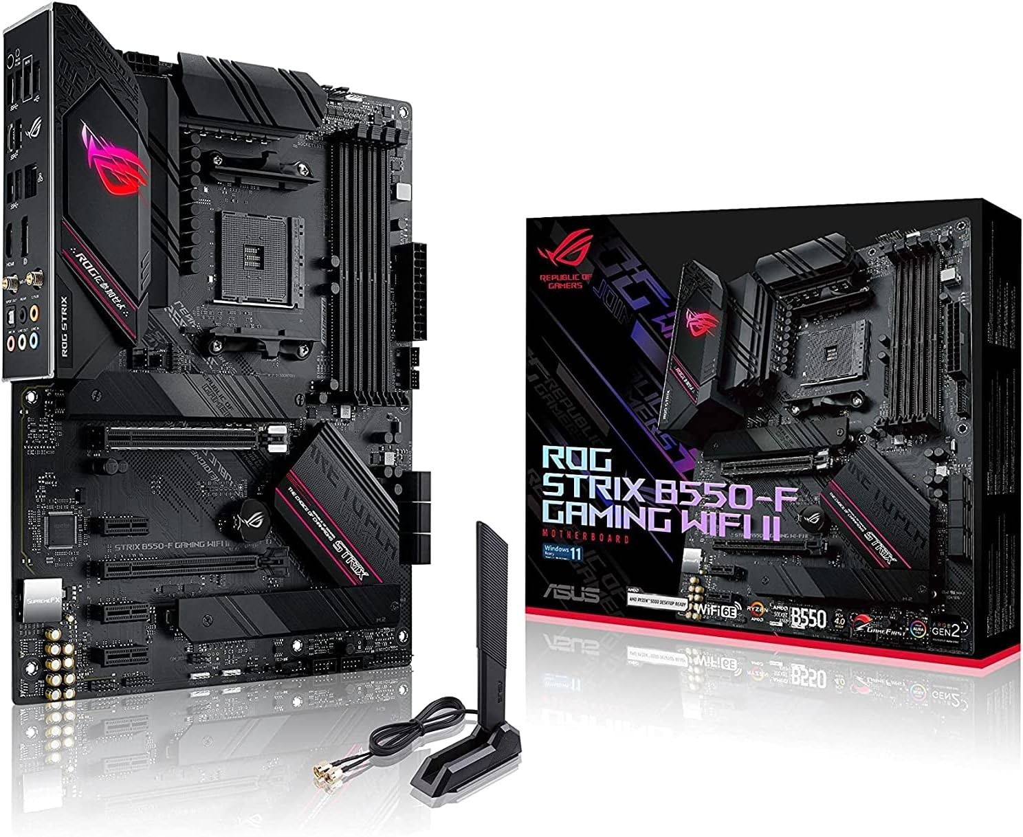 Scheda Madre ASUS ROG STRIX B550-F GAMING WI-FI II socket AM4 Scheda Madre ASUS ROG STRIX B550-F GAMING WI-FI II socket AM4