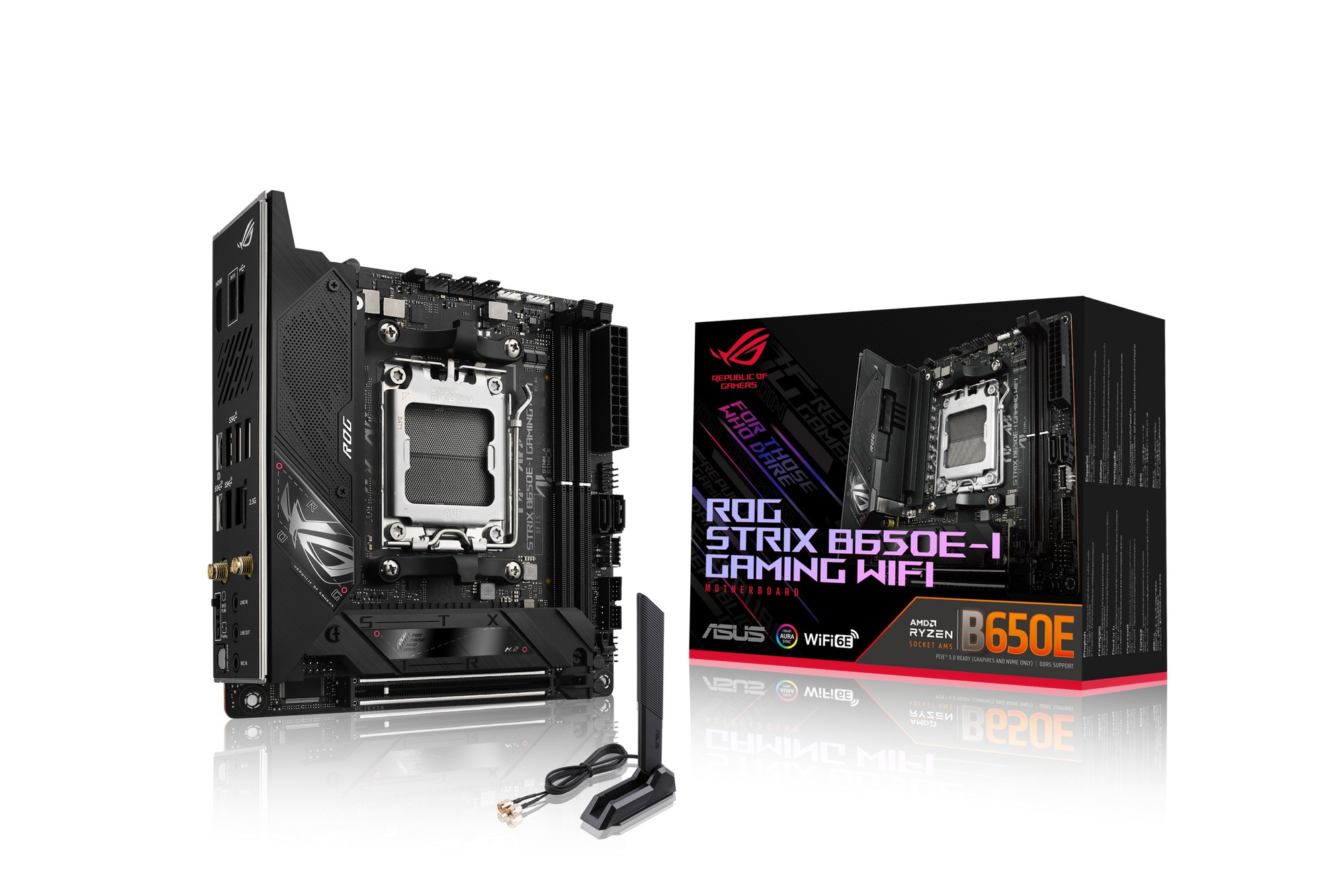 Scheda Madre ASUS ROG STRIX B650E-I GAMING WIFI socket AM5 Scheda Madre ASUS ROG STRIX B650E-I GAMING WIFI socket AM5