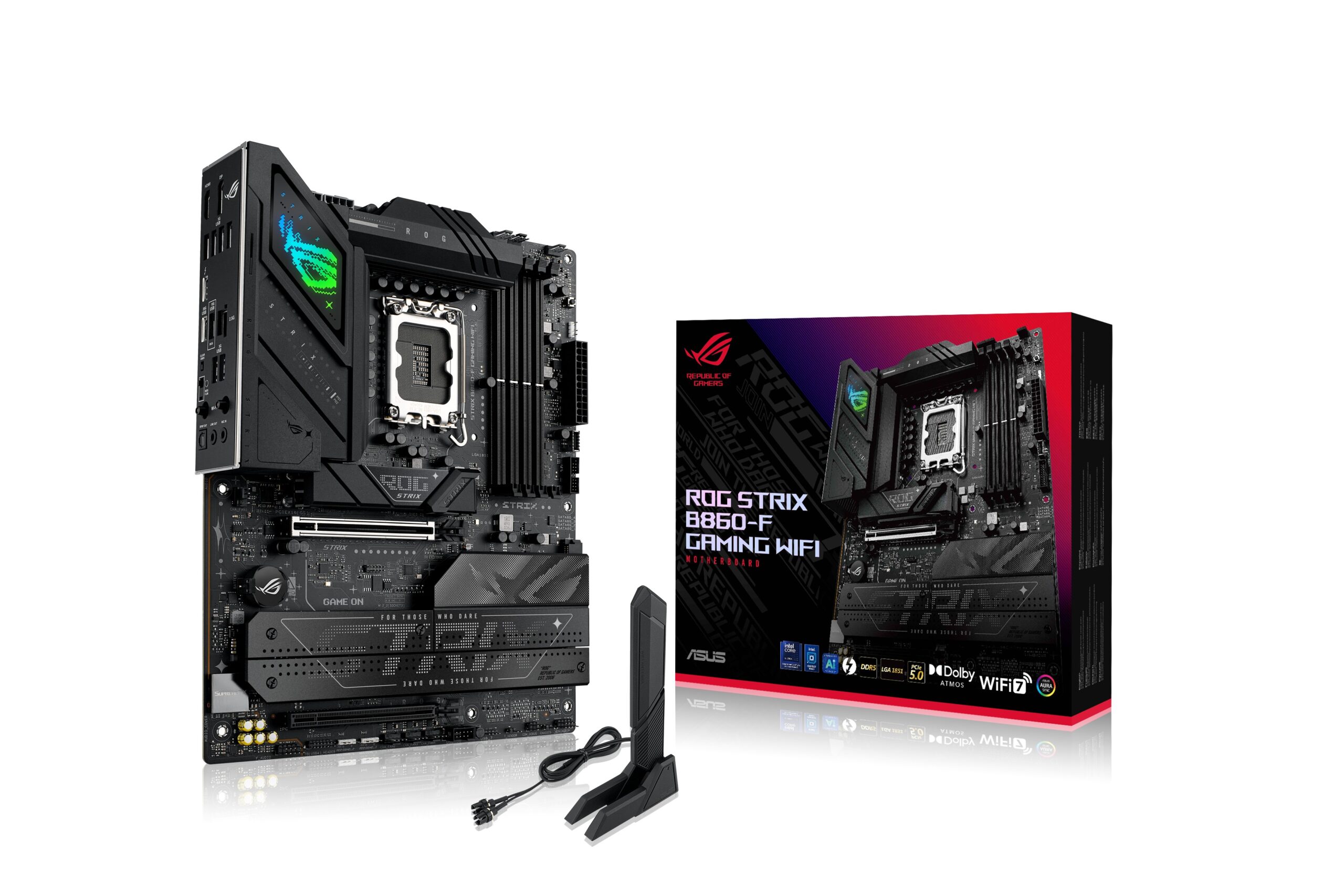 Scheda Madre Asus ROG STRIX B860-F GAMING WIFI LGA 1851 DDR5 ATX Scheda Madre Asus ROG STRIX B860-F GAMING WIFI LGA 1851 DDR5 ATX