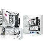 Scheda Madre ASUS ROG Strix B860-G Gaming WIFI LGA1851 Micro ATX DDR5 Bianco