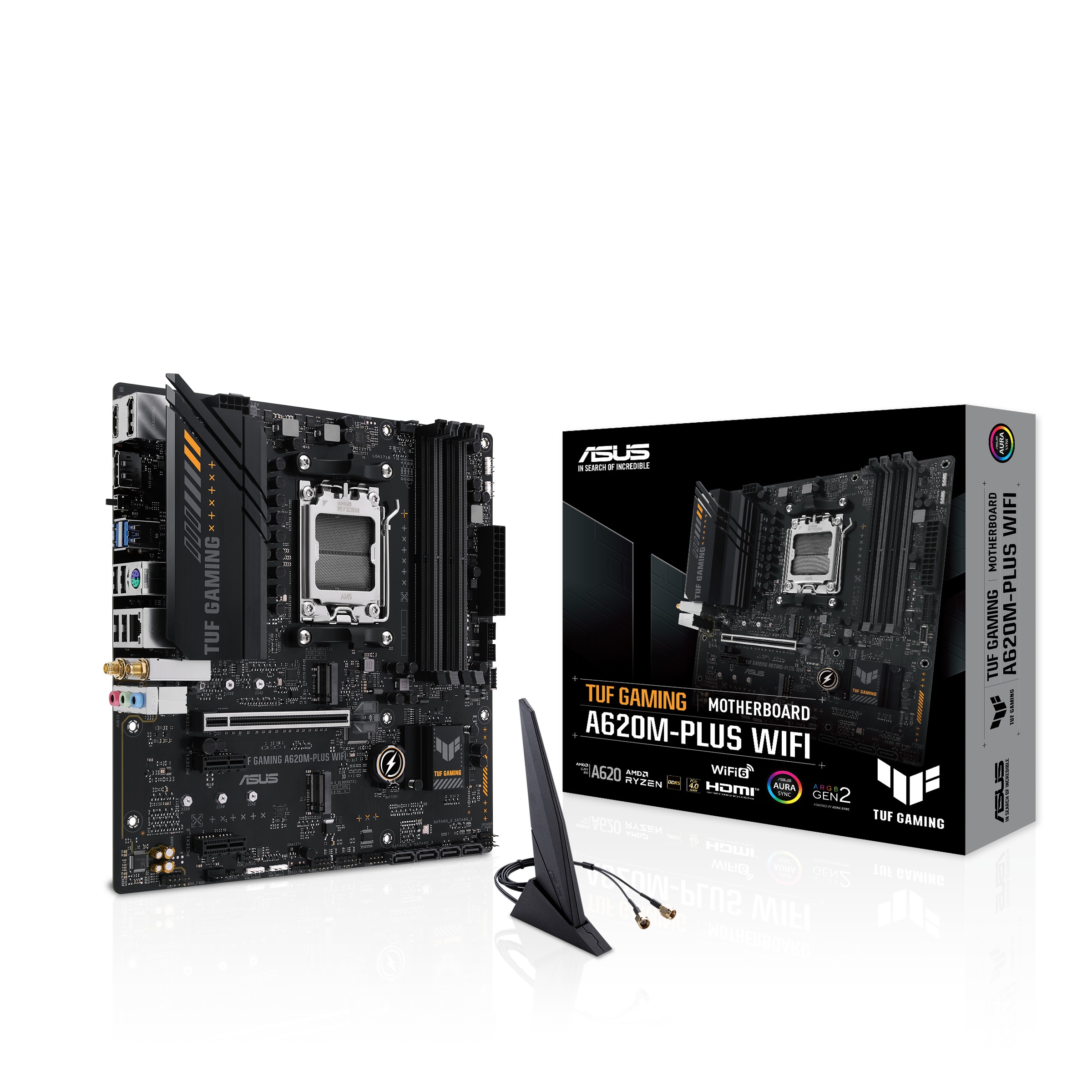 Scheda Madre ASUS TUF A620M-PLUS GAMING WIFI socket AM5 Scheda Madre ASUS TUF A620M-PLUS GAMING WIFI socket AM5