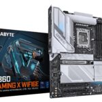Scheda Madre Gigabyte B860 Gaming X WiFi6E LGA 1851 ATX DDR5 Nero