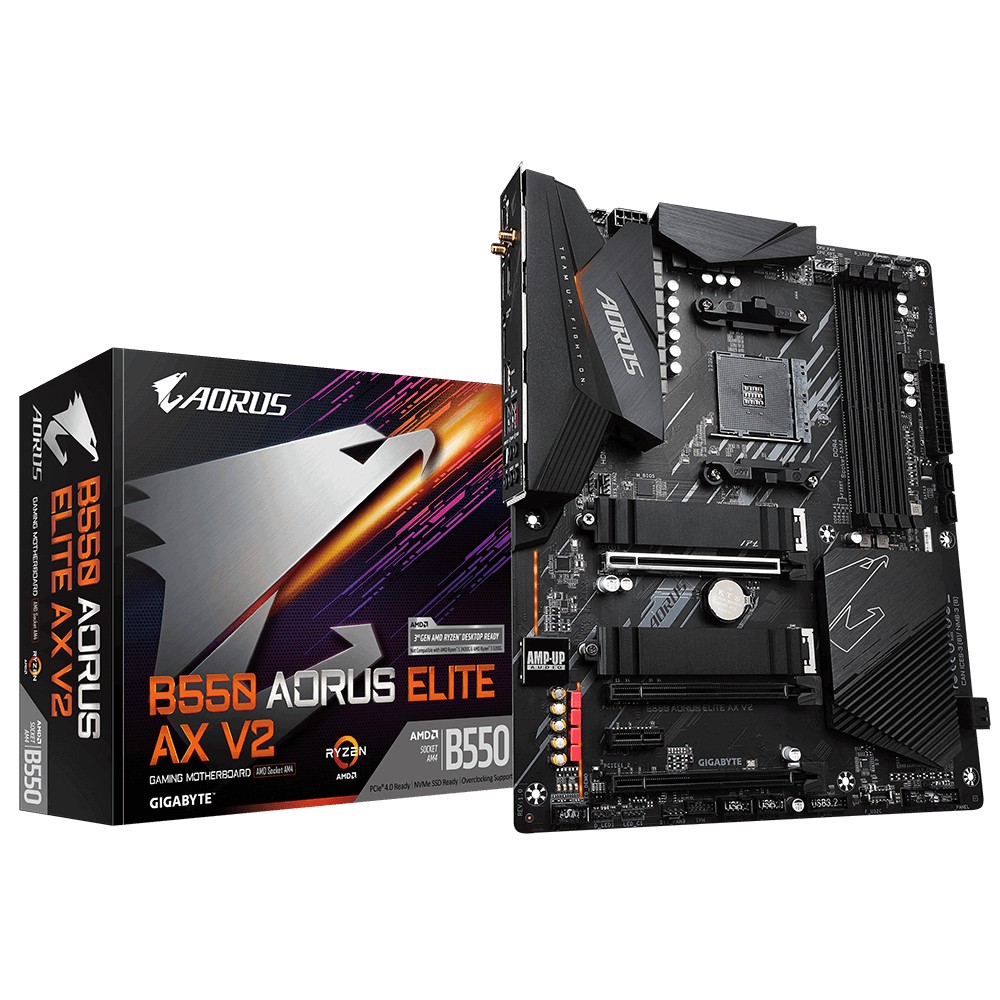 Scheda Madre GIGABYTE GA-B550-AORUS ELITE AX v2 socket AM4 Scheda Madre GIGABYTE GA-B550-AORUS ELITE AX v2 socket AM4