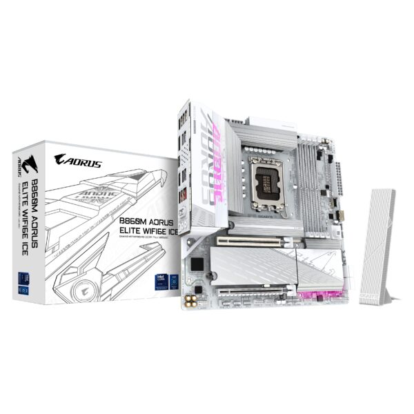 Scheda Madre Gigabyte GA-B860M A ELT WF6E ICE LGA 1851 (D)