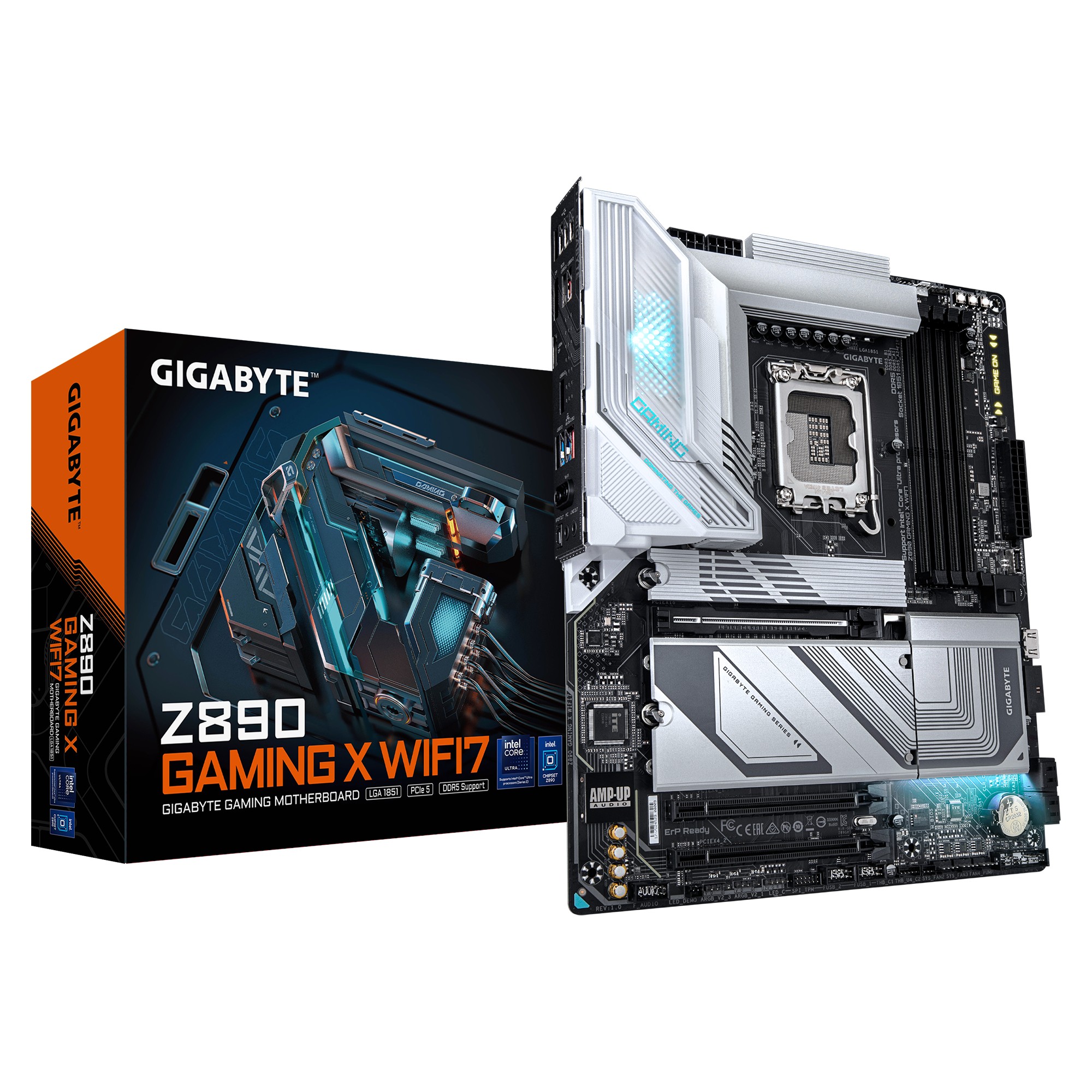 Scheda Madre Gigabyte GA-Z890 GAMING X WIFI 7 LGA 1851 DDR5 ATX Scheda Madre Gigabyte GA-Z890 GAMING X WIFI 7 LGA 1851 DDR5 ATX