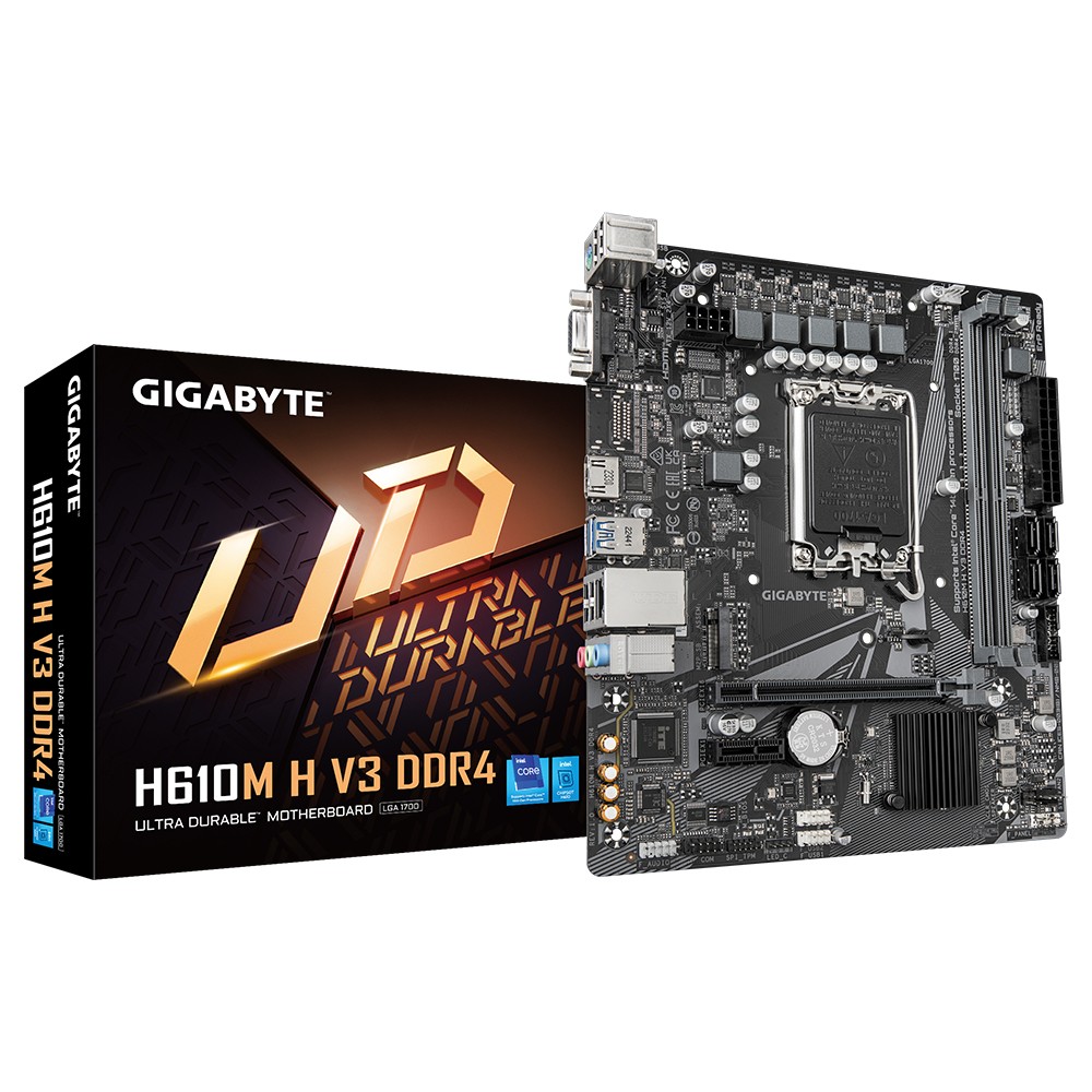 Scheda Madre Gigabyte H610M H V3 DDR4 Scheda Madre Gigabyte H610M H V3 DDR4