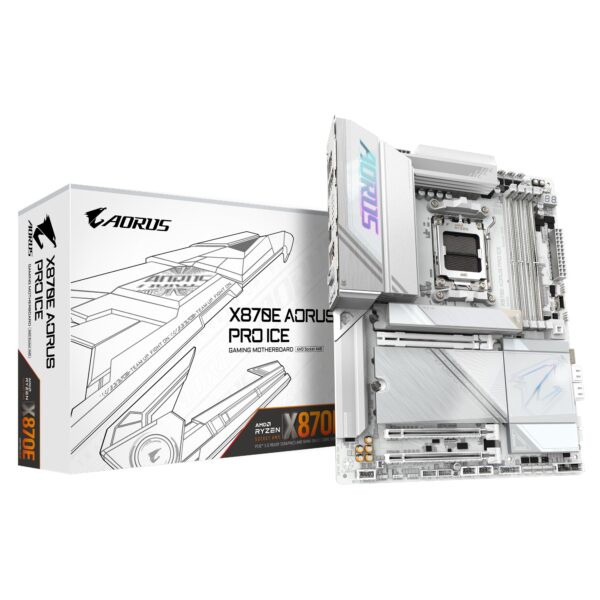 Scheda Madre GIGABYTE X870E AORUS PRO ICE AM5 ATX