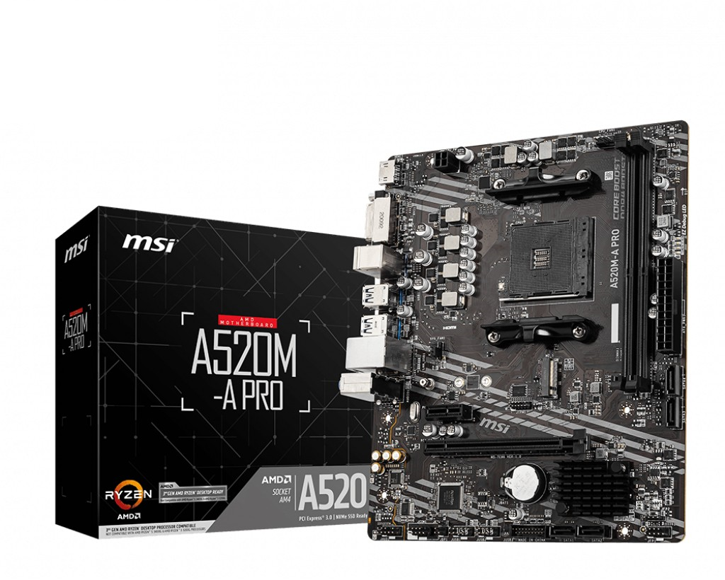 Scheda Madre MSI A520M-A Pro socket AM4 Scheda Madre MSI A520M-A Pro socket AM4