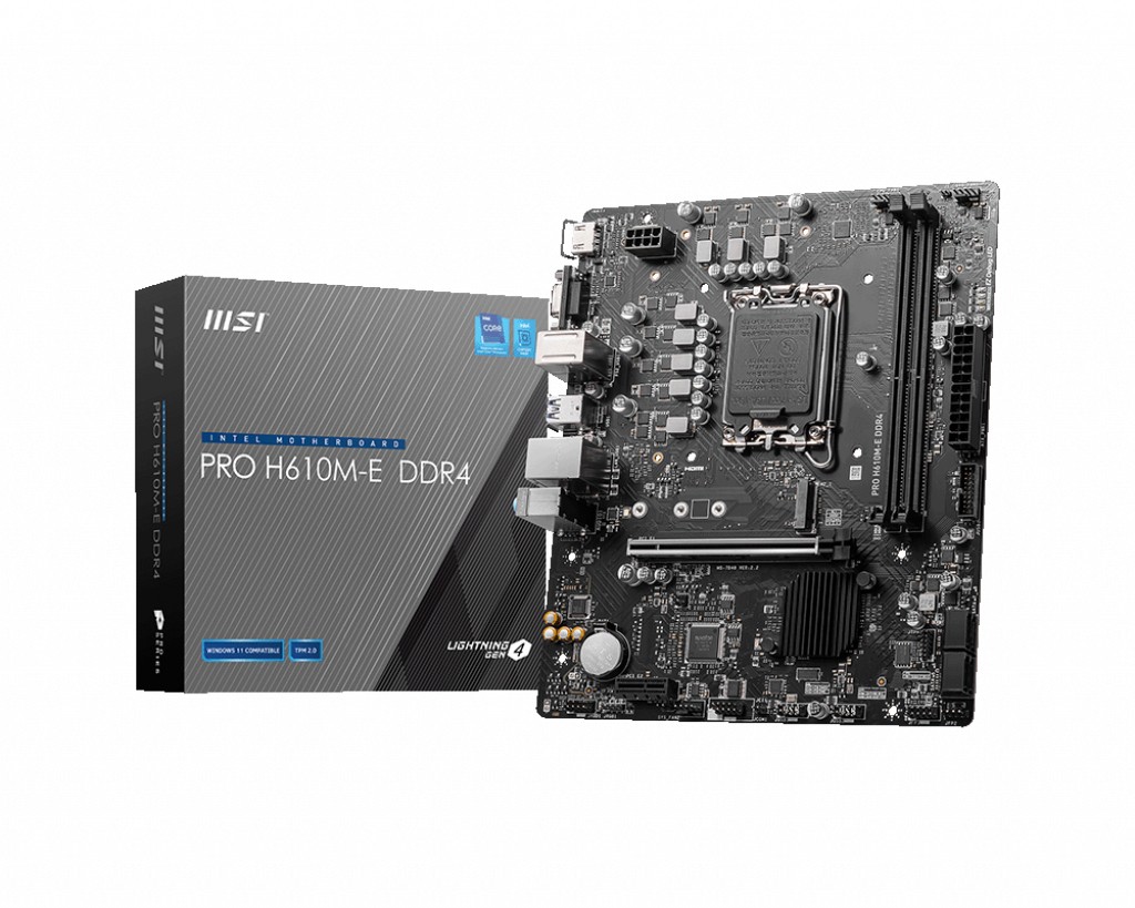 Scheda Madre MSI H610M-E PRO DDR4 socket 1700 Scheda Madre MSI H610M-E PRO DDR4 socket 1700