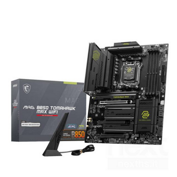 Scheda Madre MSI MAG B850 Tomahawk Max WiFi AM5 ATX DDR5 Nero