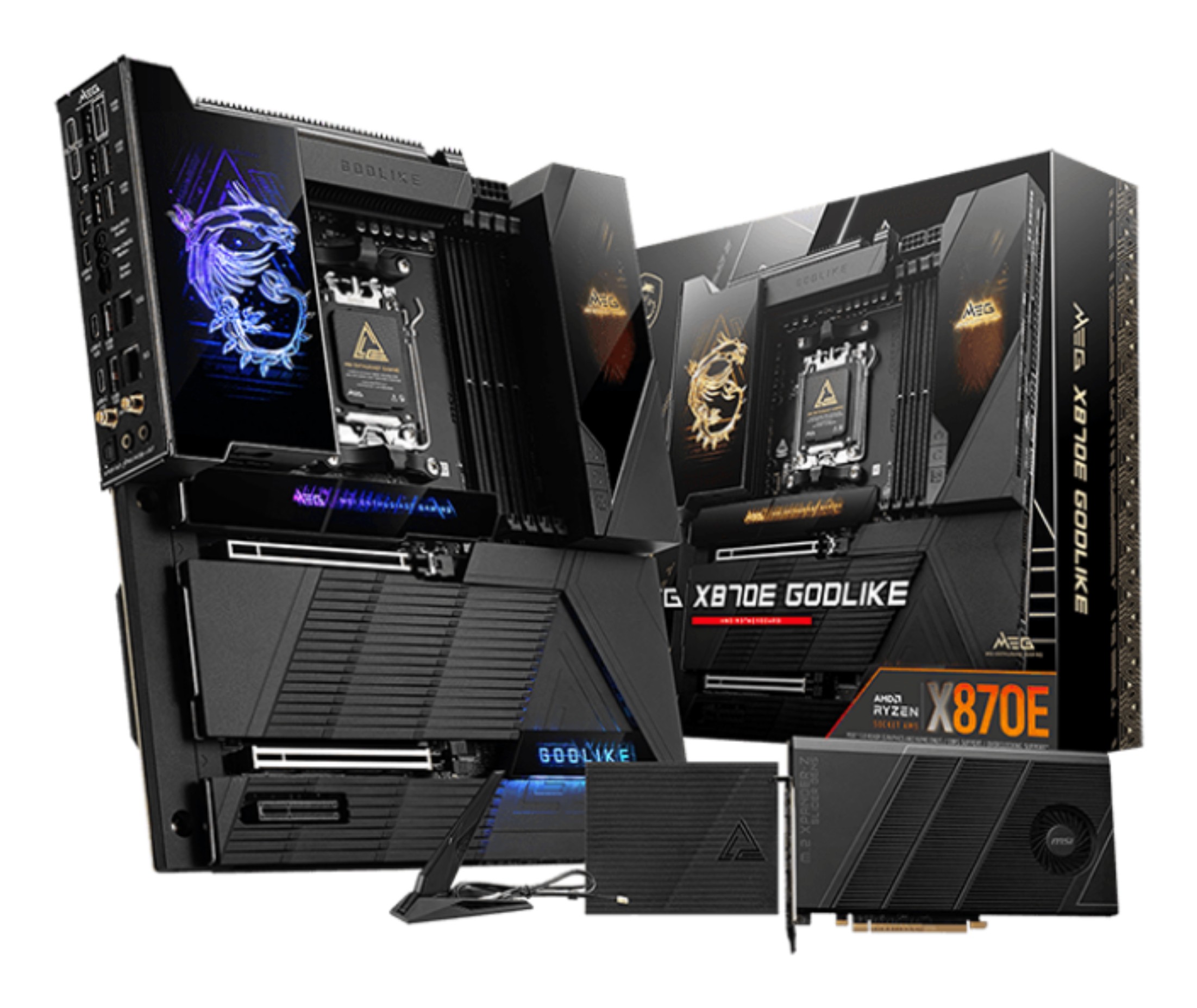 Scheda Madre MSI MEG X870E Godlike AM5 E-ATX DDR5 Nero Scheda Madre MSI MEG X870E Godlike AM5 E-ATX DDR5 Nero